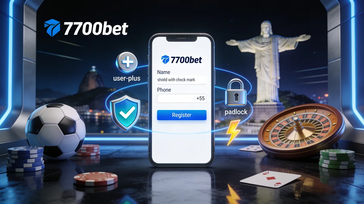 Como se Registrar na 7700bet pelo Celular — 7700bet no Brasil